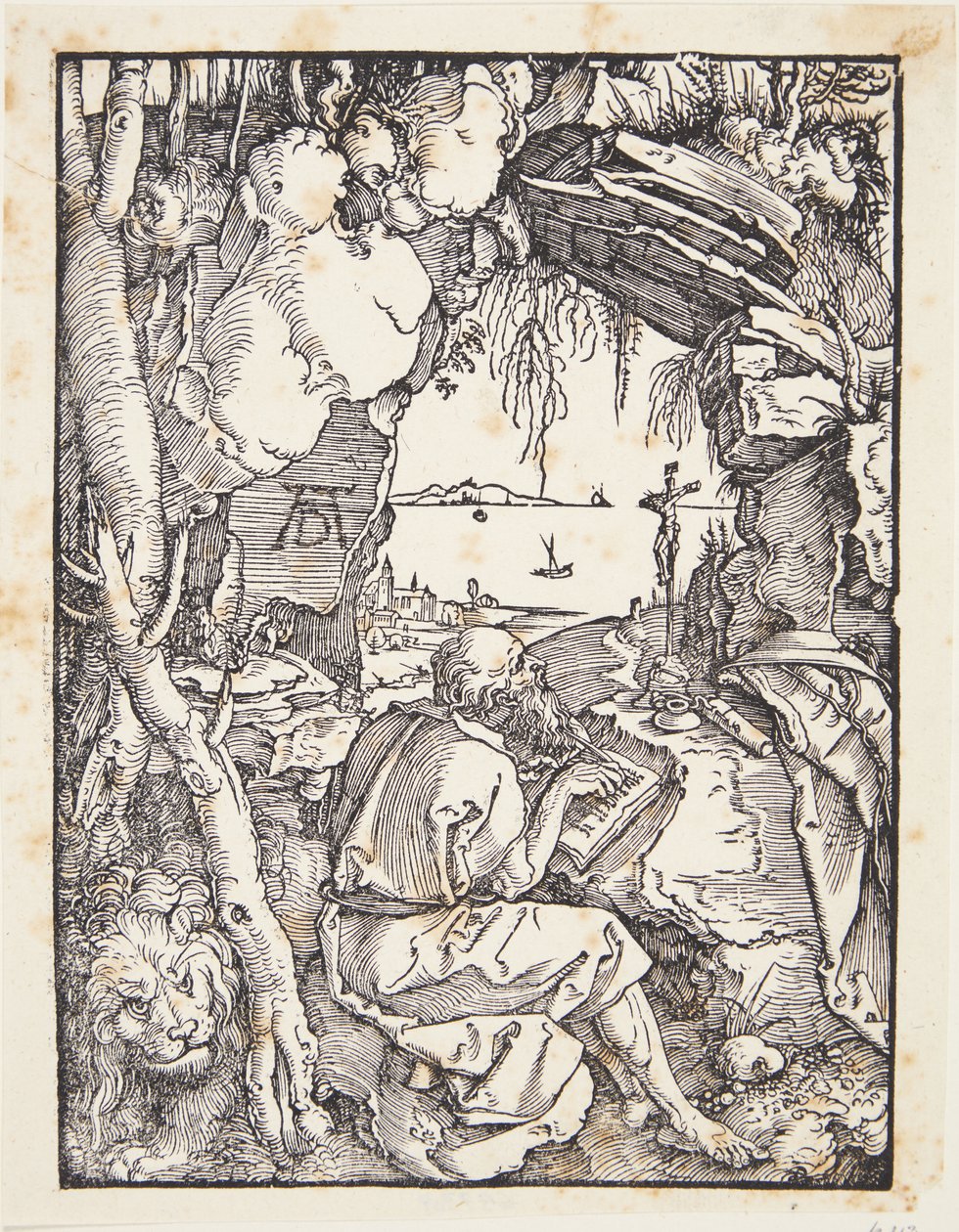 São Jerônimo na caverna de Albrecht Dürer
