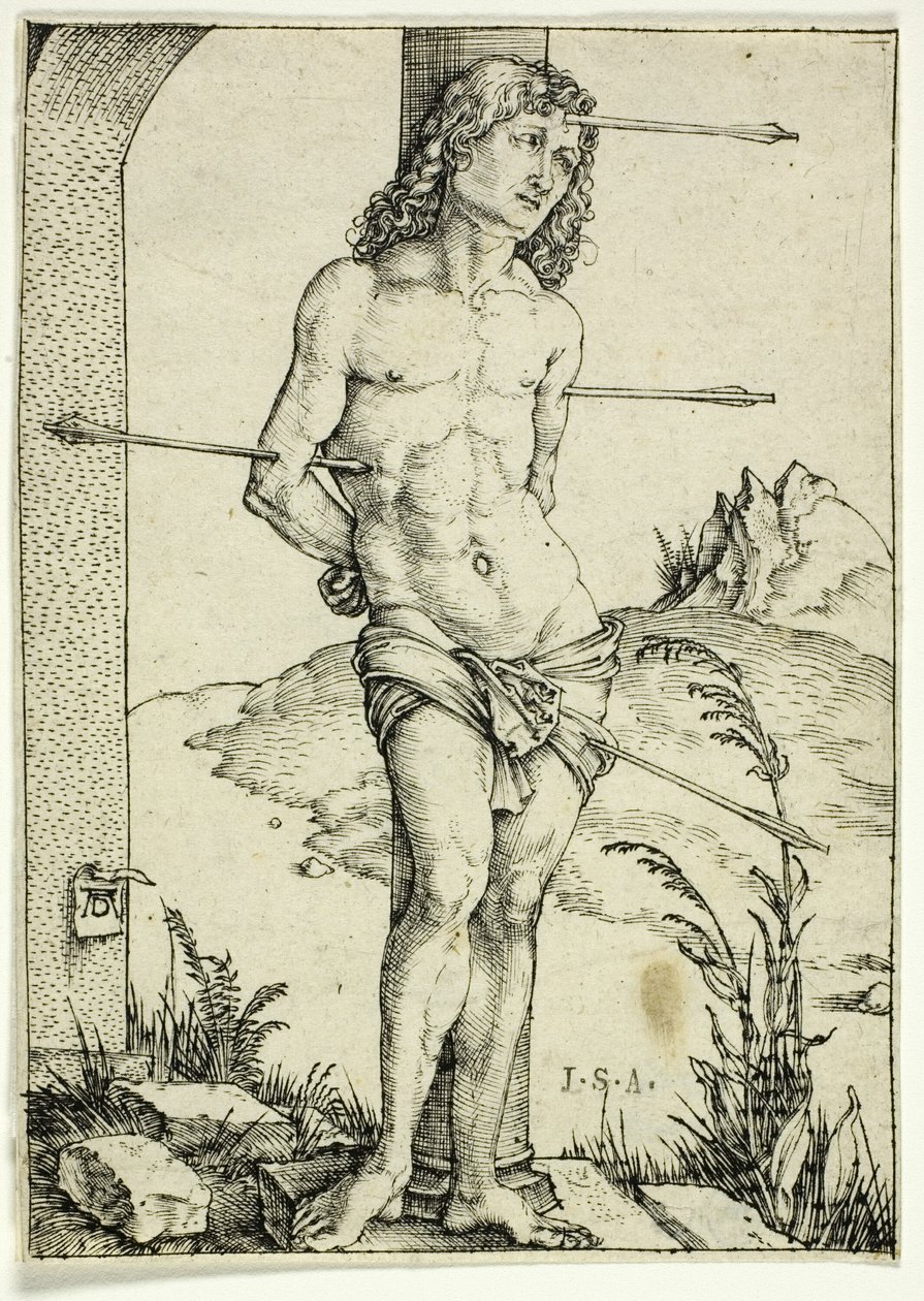 São Sebastião na Coluna de Albrecht Dürer