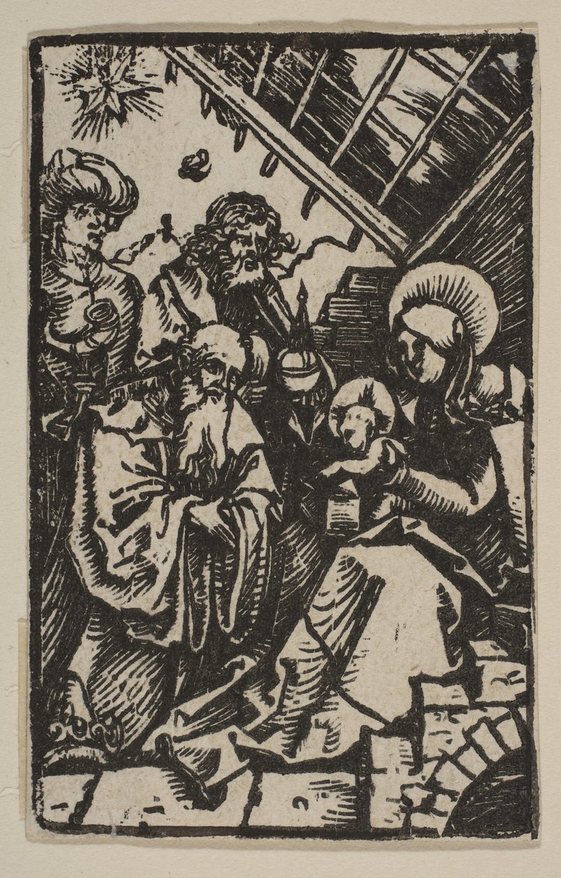 A Adoração dos Reis. de Albrecht Dürer