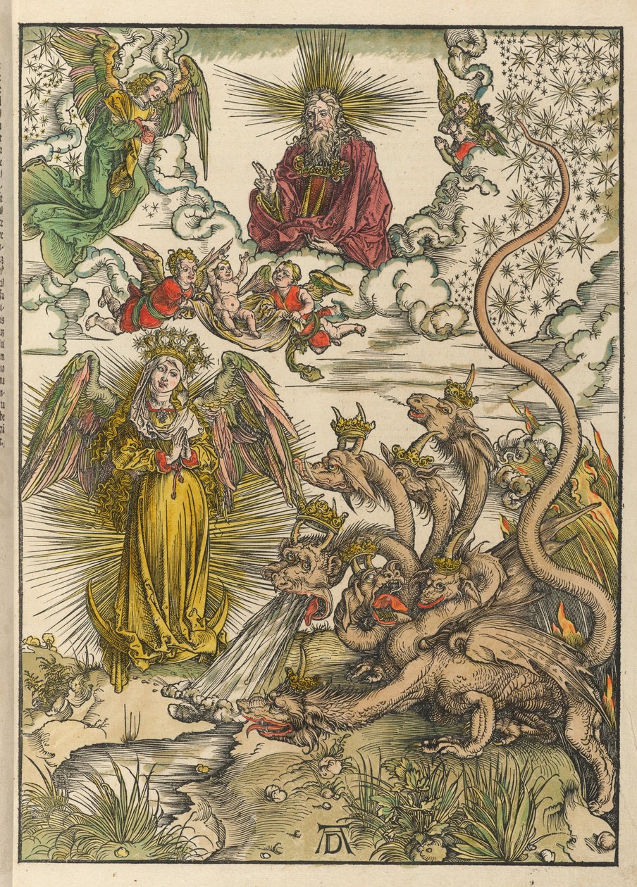 A mulher apocalíptica de Albrecht Dürer