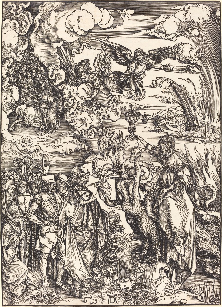 A prostituta babilônica de Albrecht Dürer
