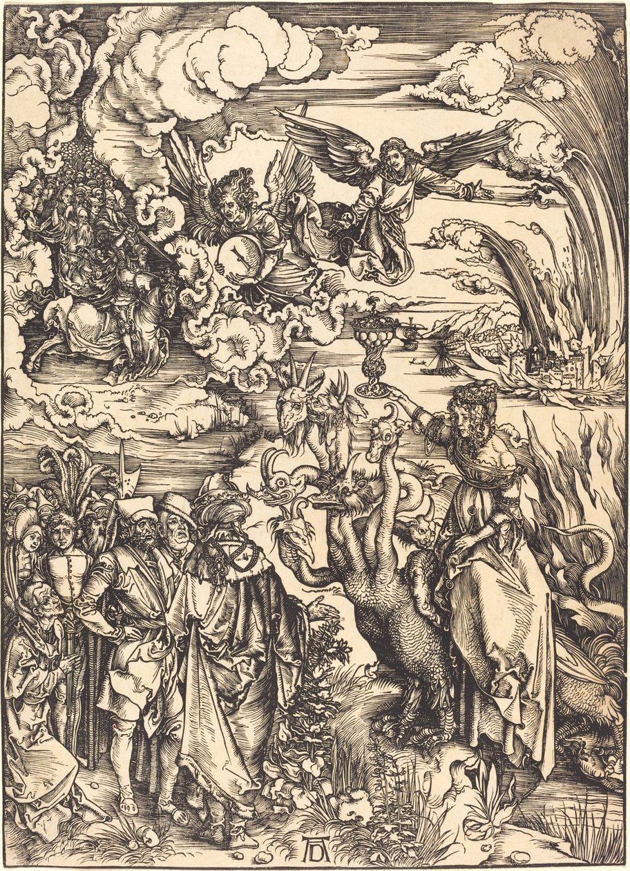 A prostituta babilônica de Albrecht Dürer