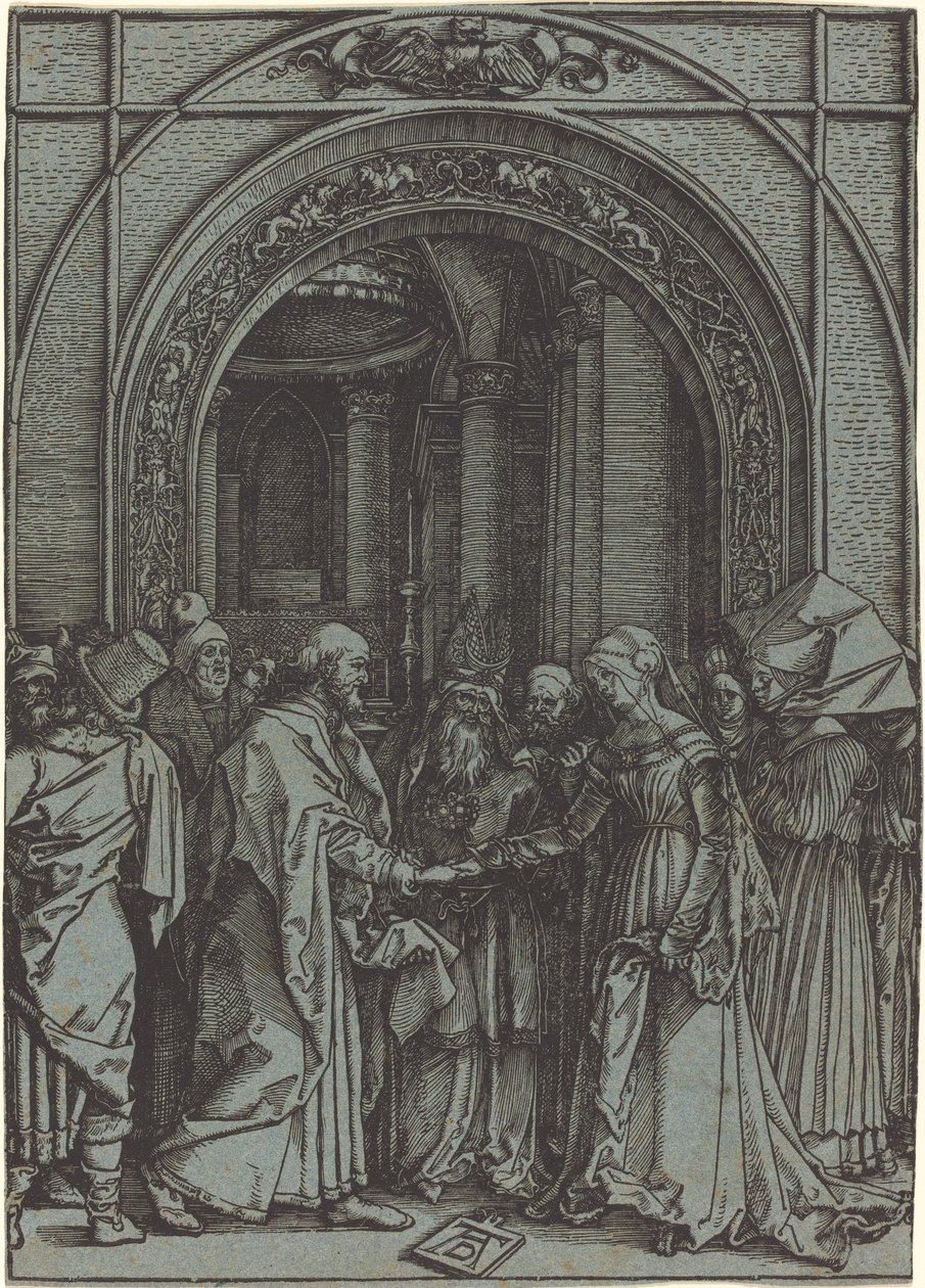 O noivado da Virgem de Albrecht Dürer