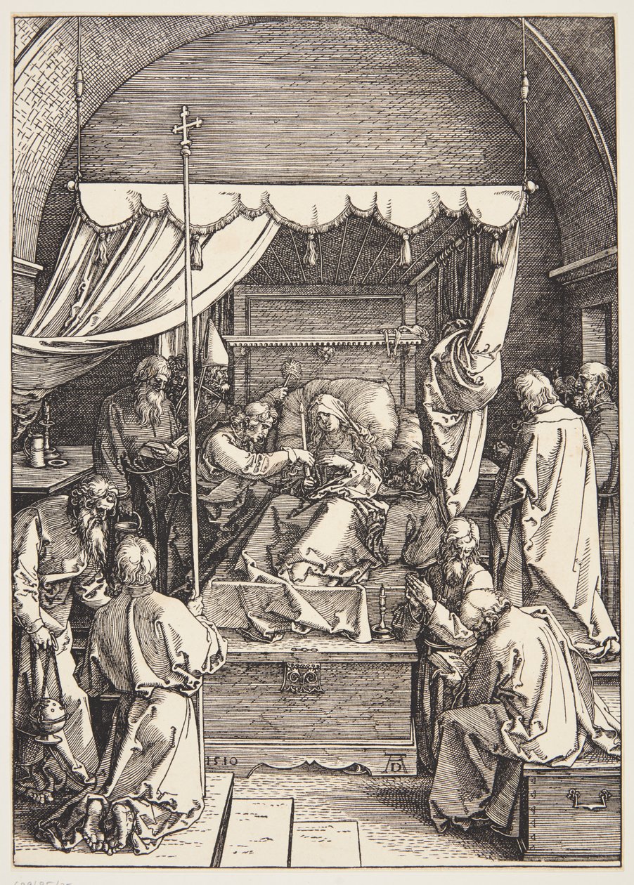 A Morte da Virgem de Albrecht Dürer