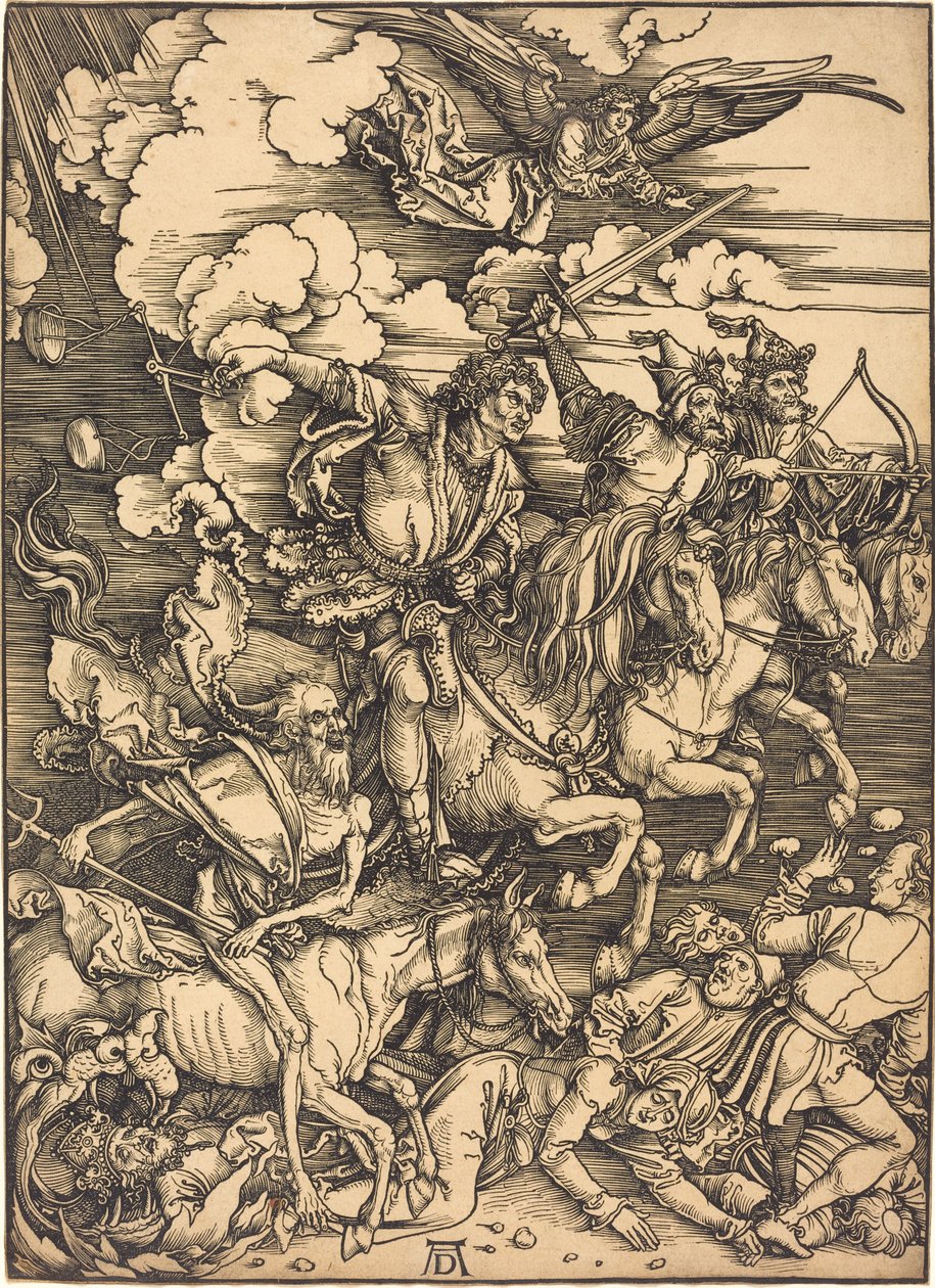 Os quatro cavaleiros de Albrecht Dürer
