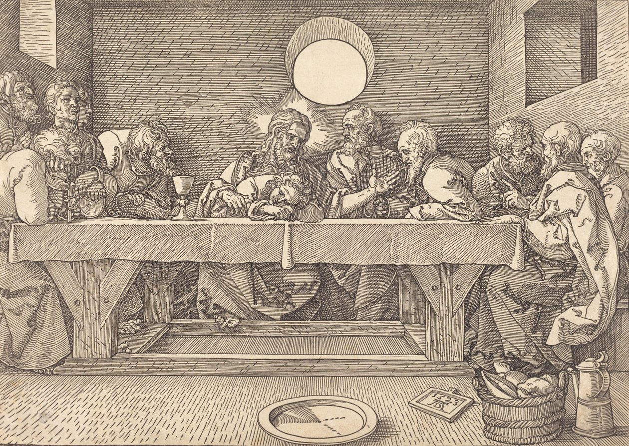 A Última Ceia, 1523. de Albrecht Dürer