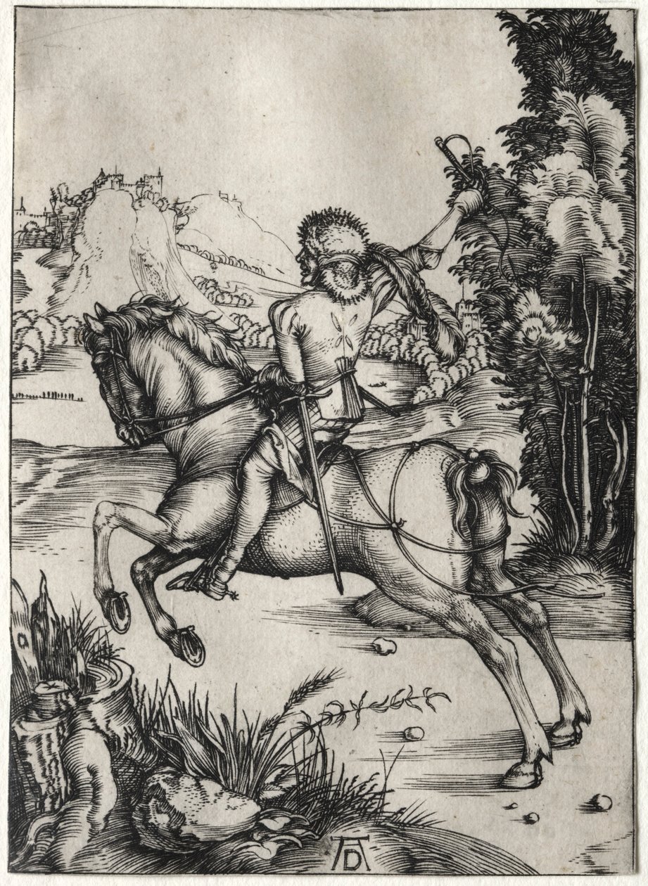 O Pequeno Correio, c. 1496 de Albrecht Dürer
