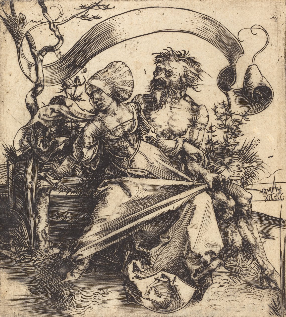 O Ravisher, c. 1495. de Albrecht Dürer