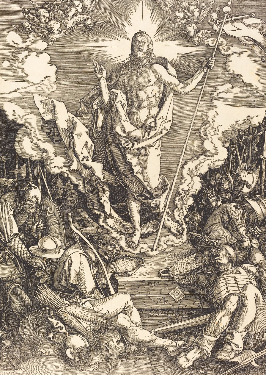 A Ressurreição, 1510. de Albrecht Dürer