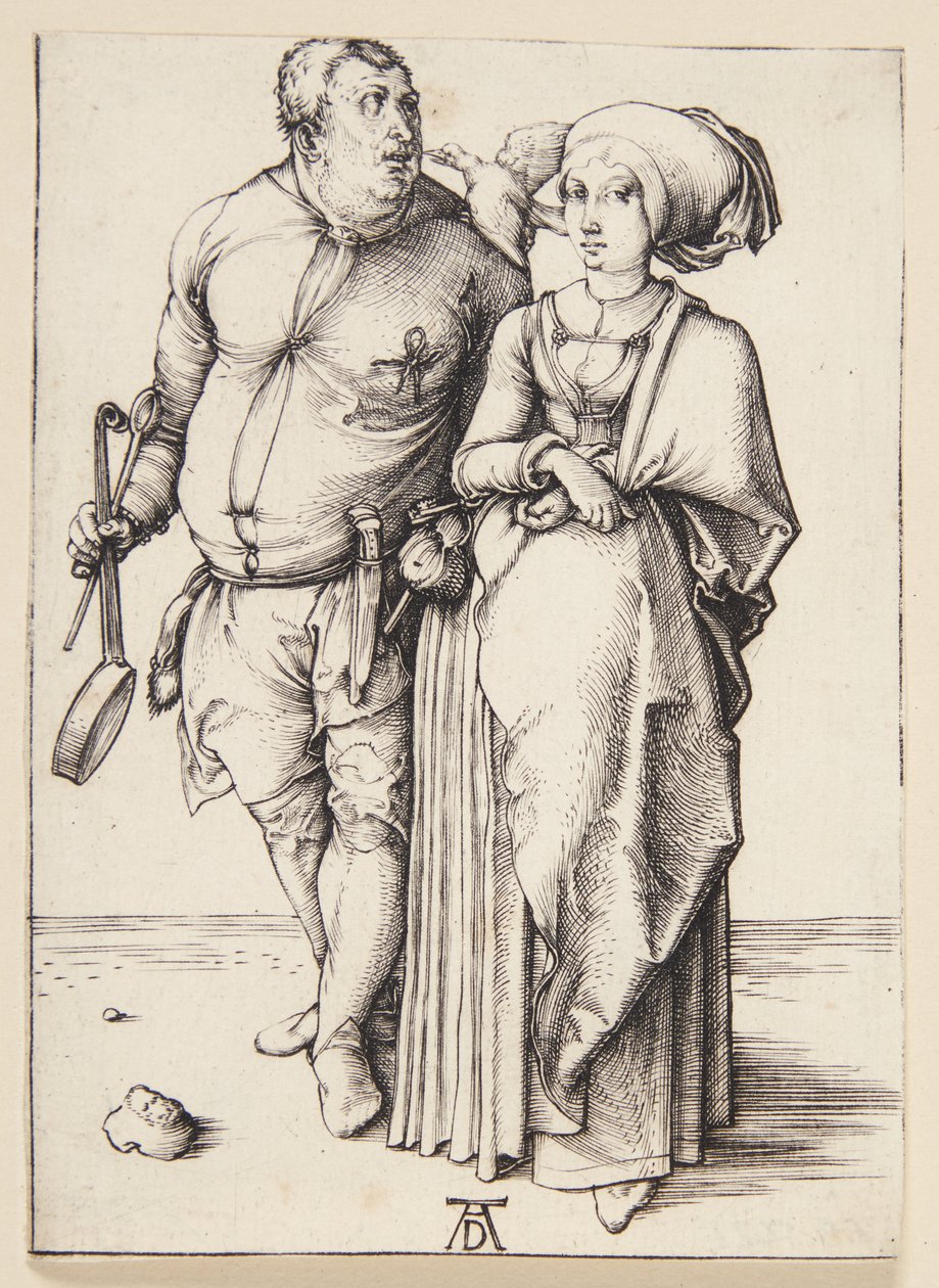 O cozinheiro e sua esposa de Albrecht Dürer