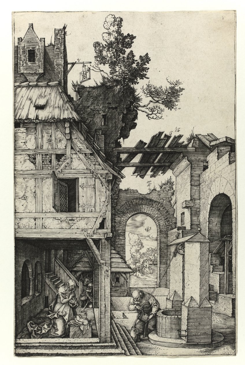 A Natividade, 1504 de Albrecht Dürer