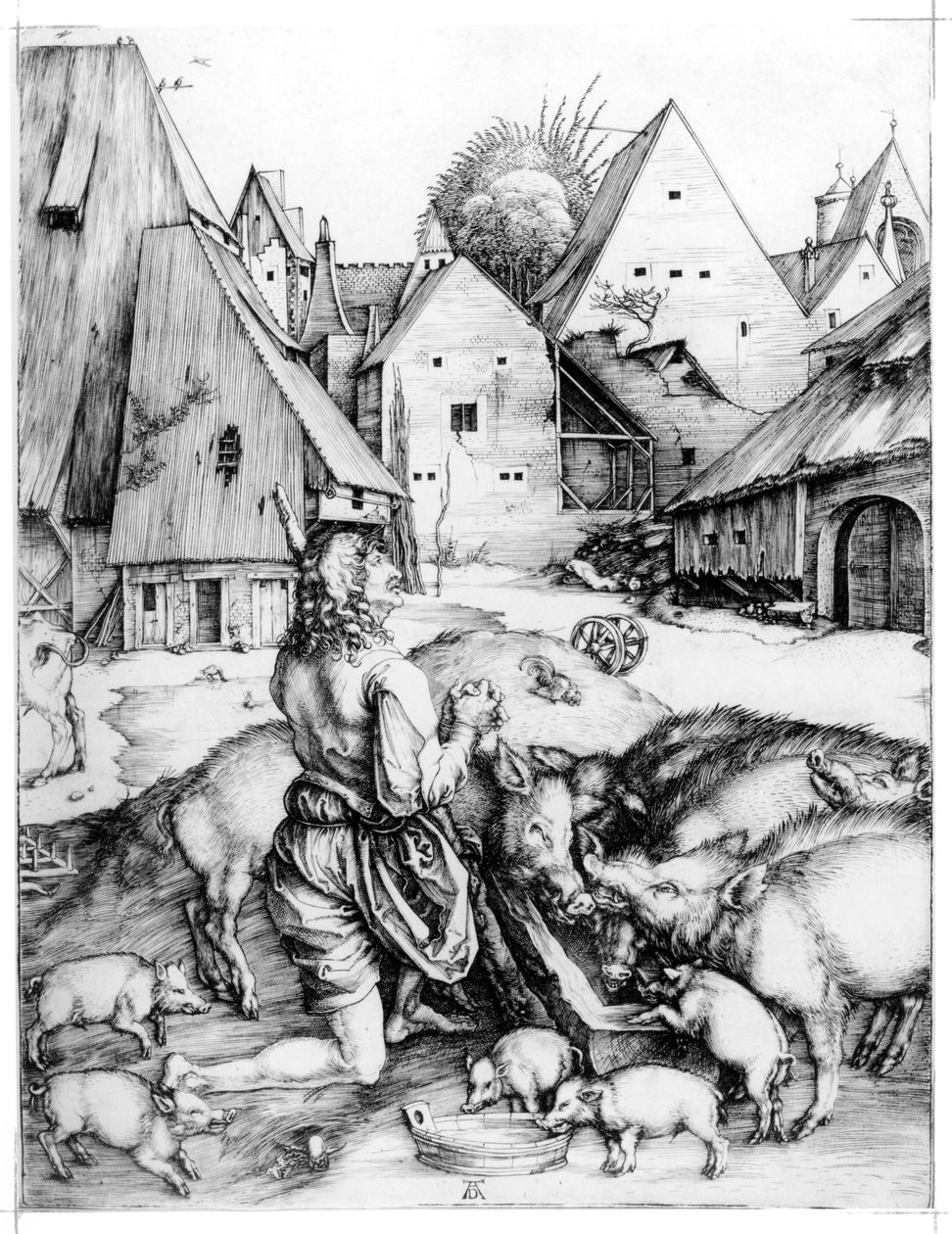 O filho pródigo de Albrecht Dürer