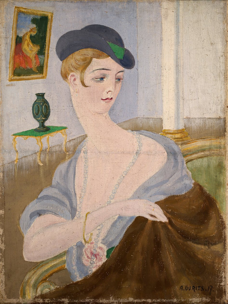 Retrato de uma senhora de Aleksander Uurits
