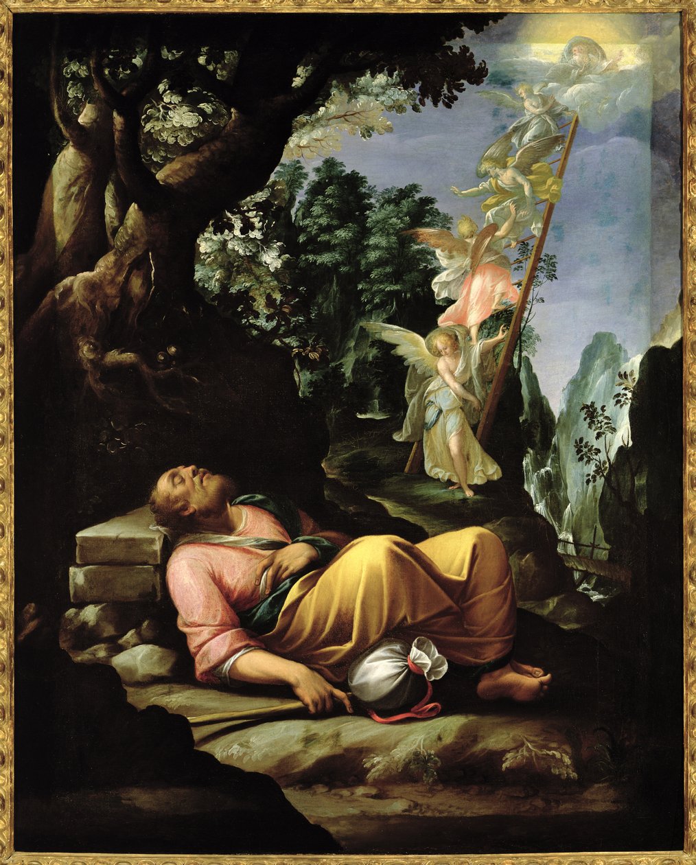 O sonho de Jacob de Alessandro Allori