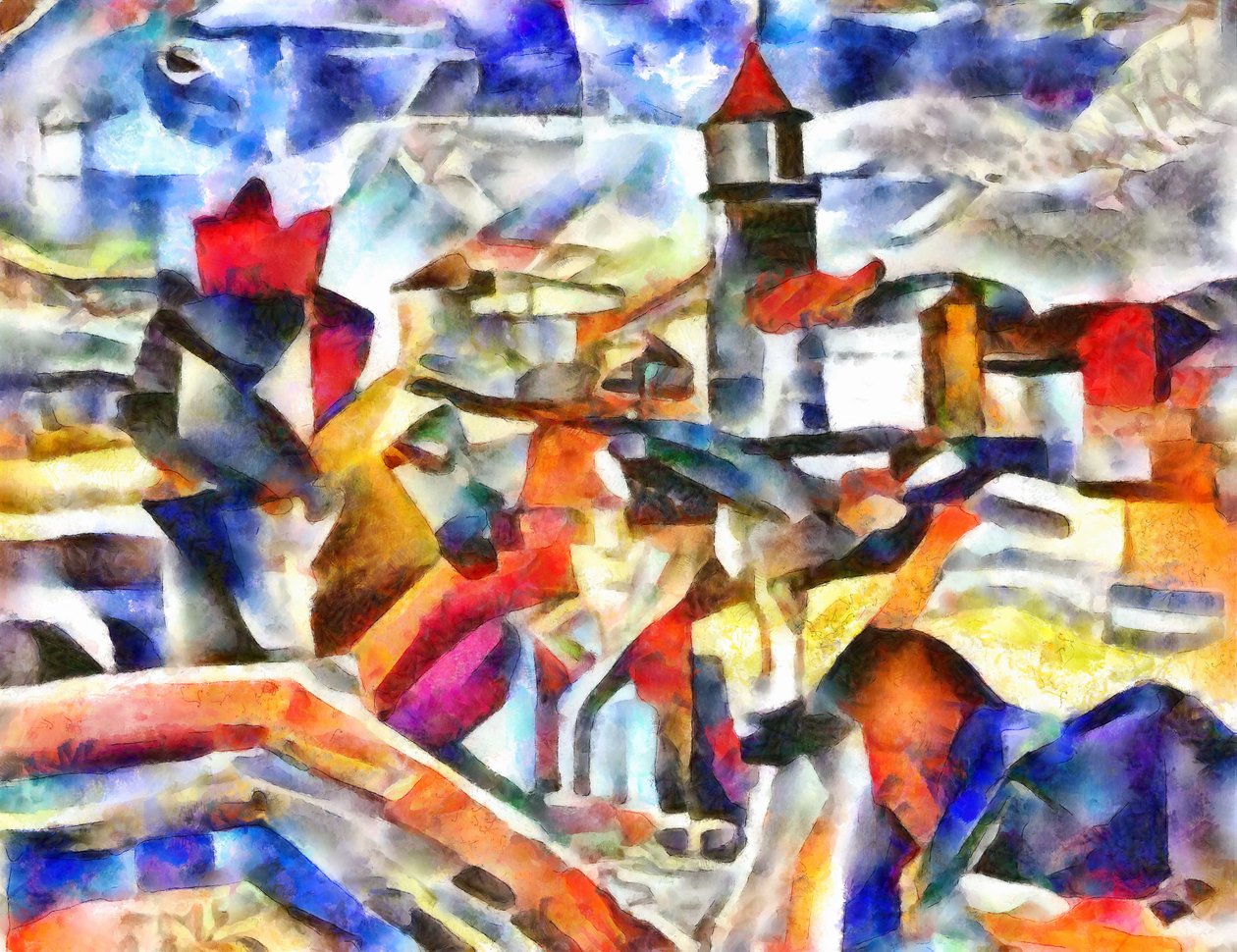 cidade no rio, 2017, de Alex Caminker