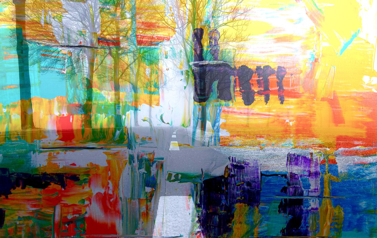 Path,2019,(mixed media) de Alex Caminker