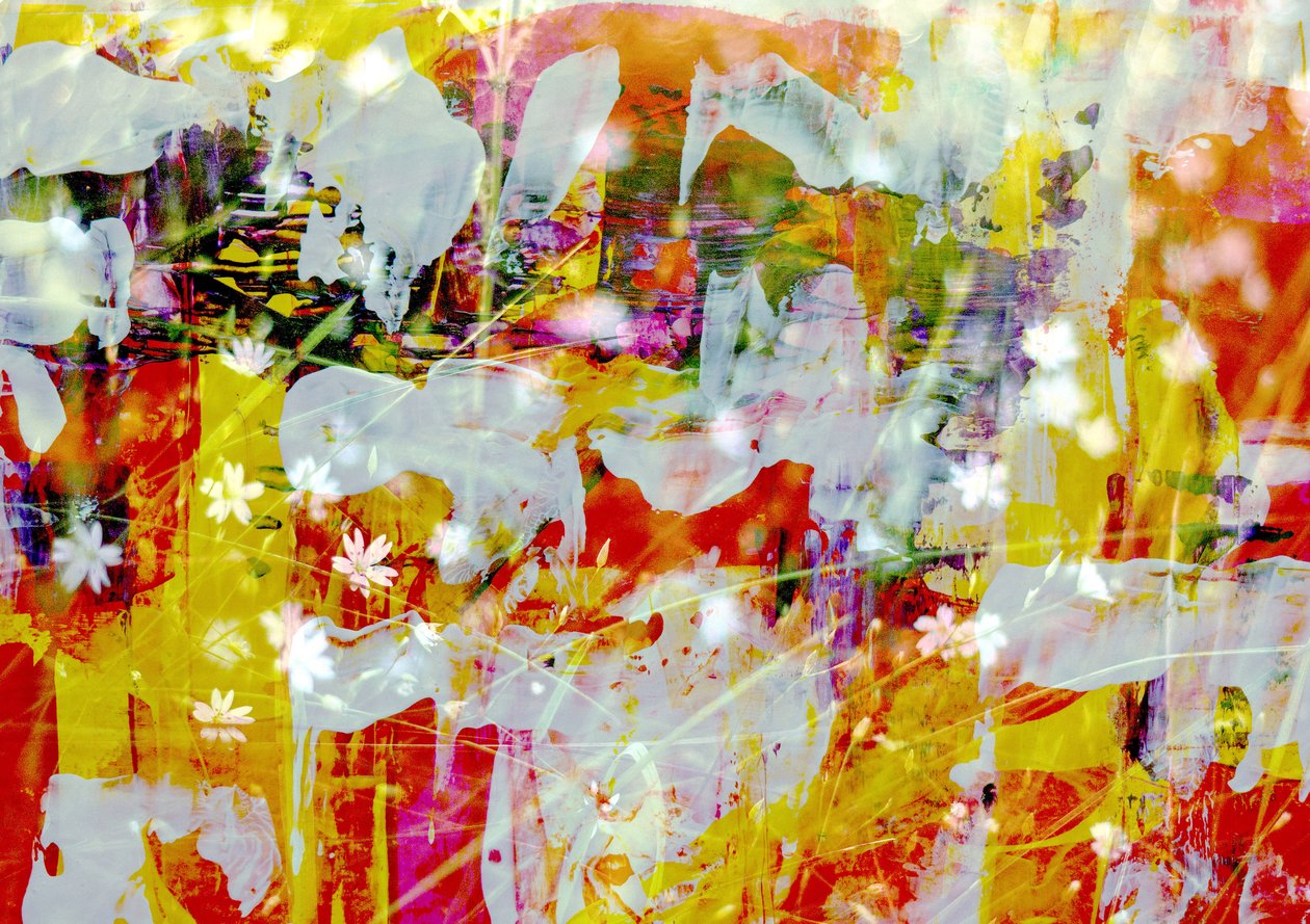 Sky,2019,(mixed media) de Alex Caminker