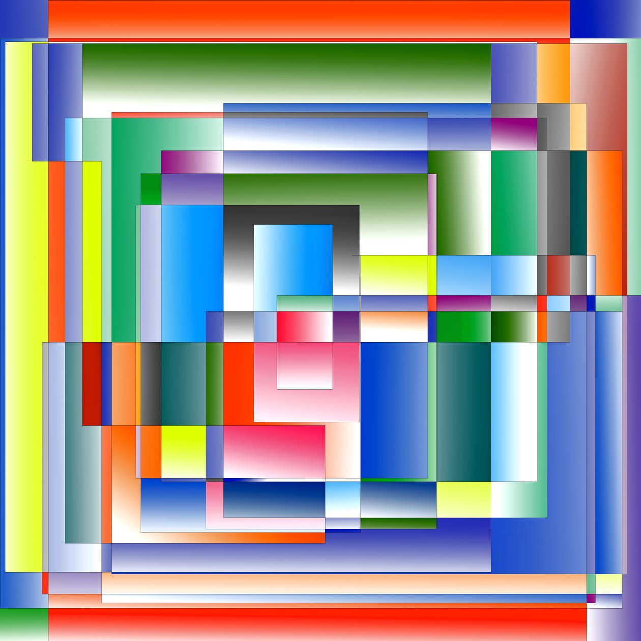 cityscape,2019,(gradiente) de Alex Caminker