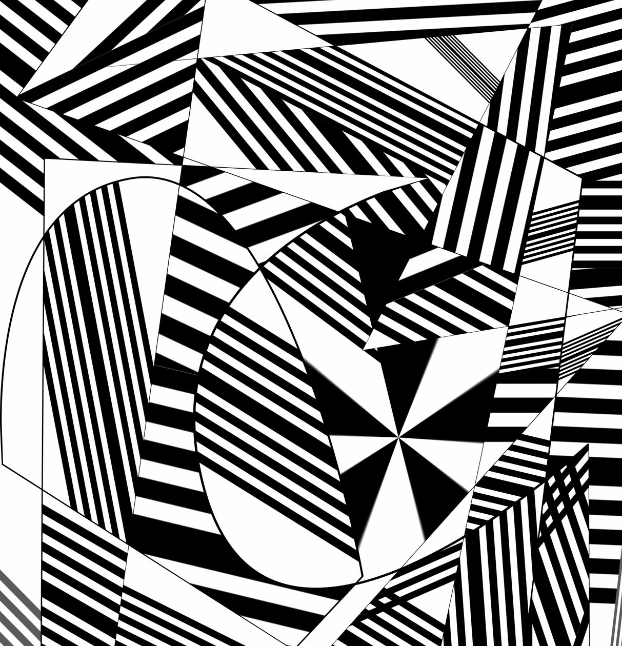 partitura musical,2019,(gradiente) de Alex Caminker