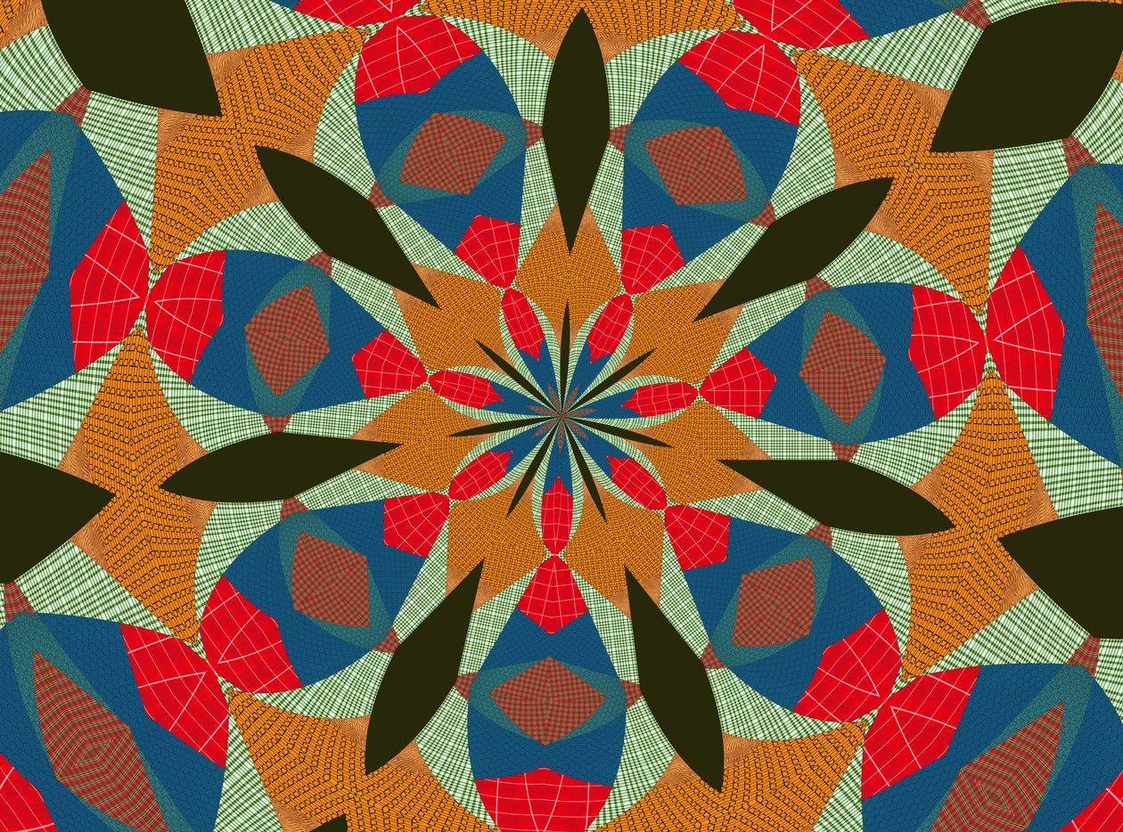 ornamento #40,2019,(mixed media) de Alex Caminker