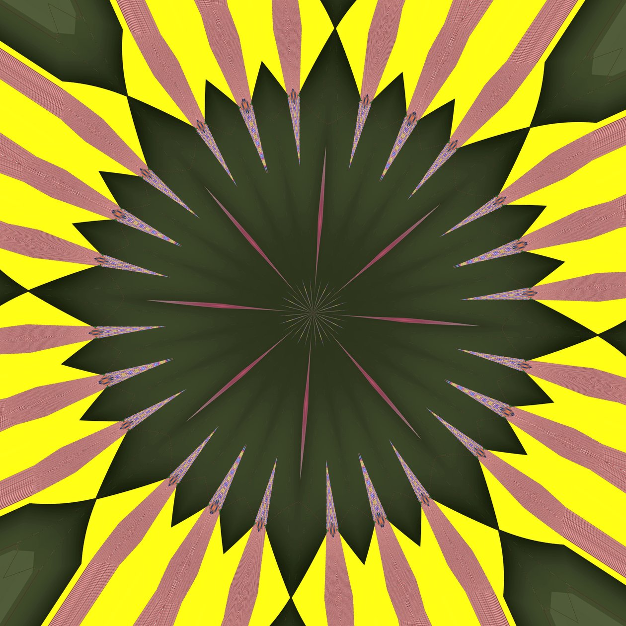 sunflower,2019,(digital) de Alex Caminker
