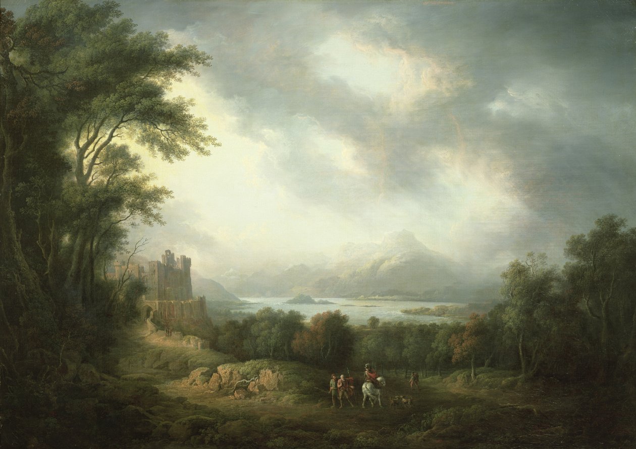 Vista, de, loch, Lomond de Alexander Nasmyth