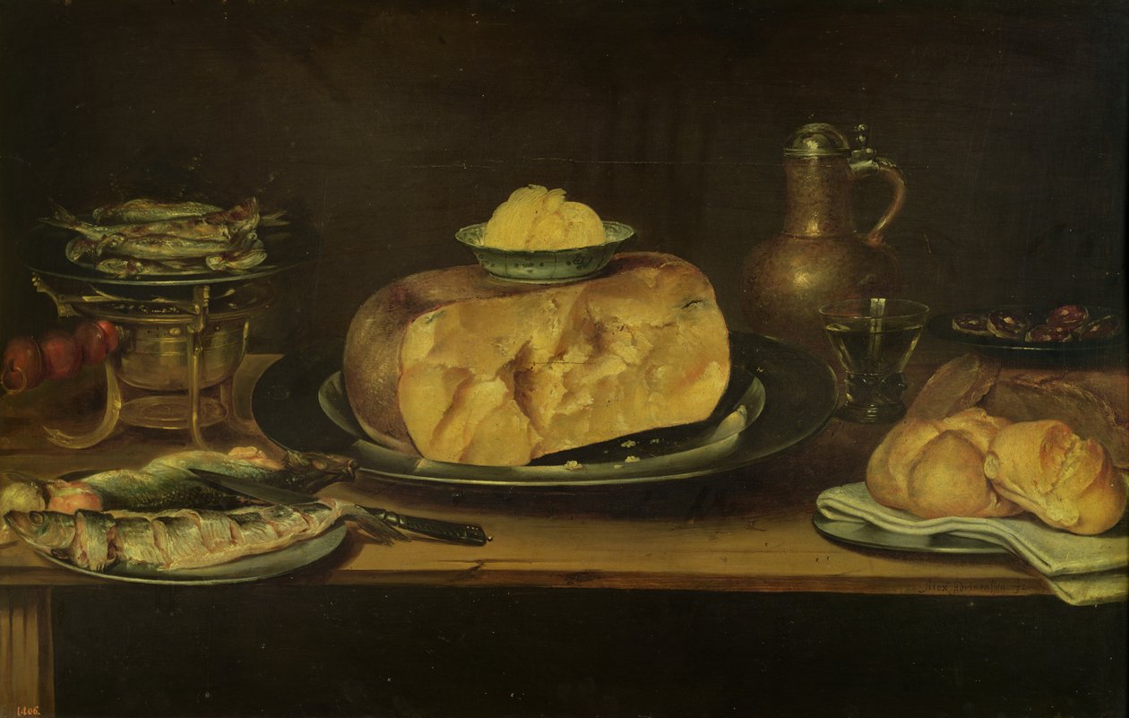 Ainda vida de Alexander van Adriaenssen