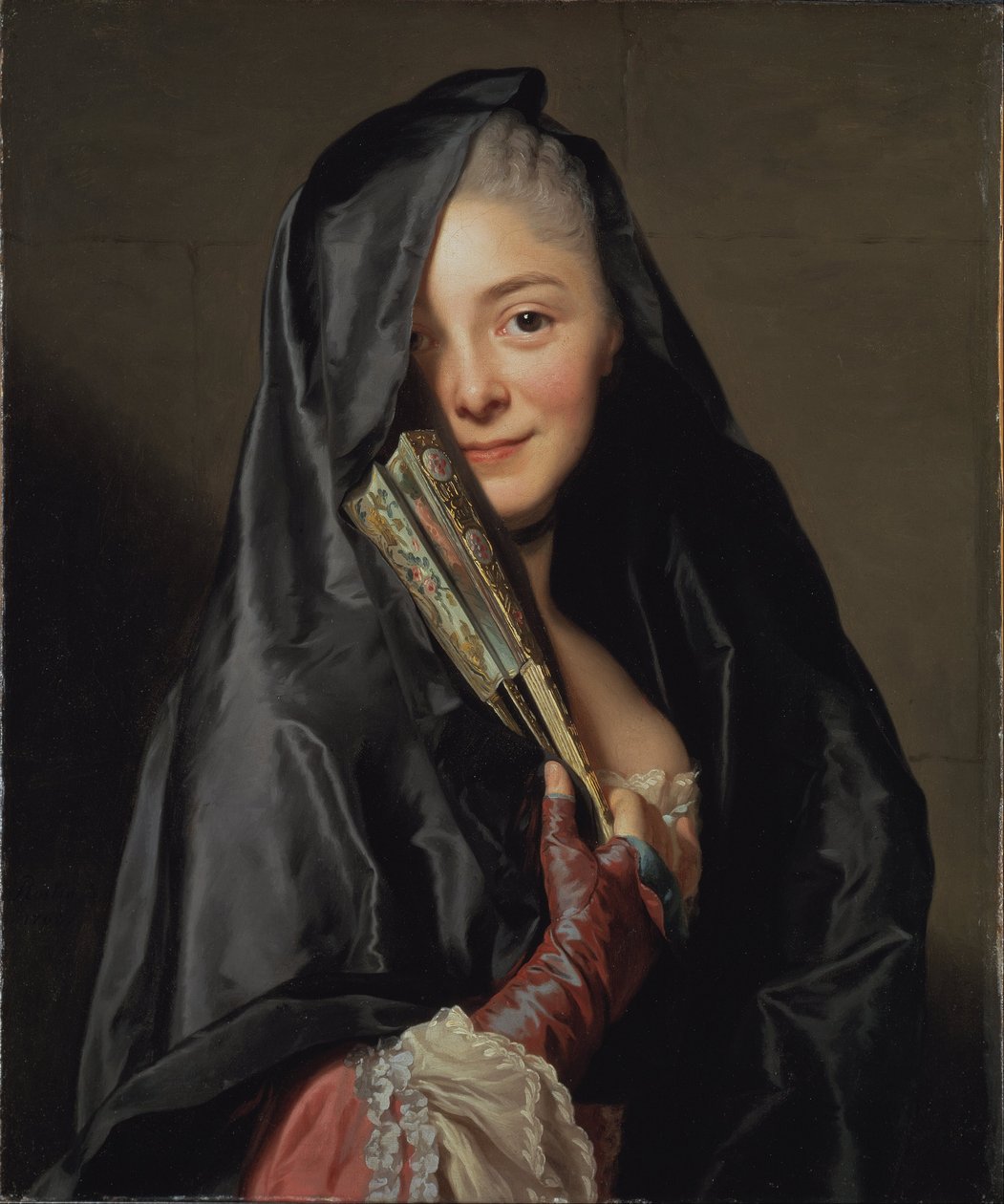 A senhora com o véu de Alexander Roslin