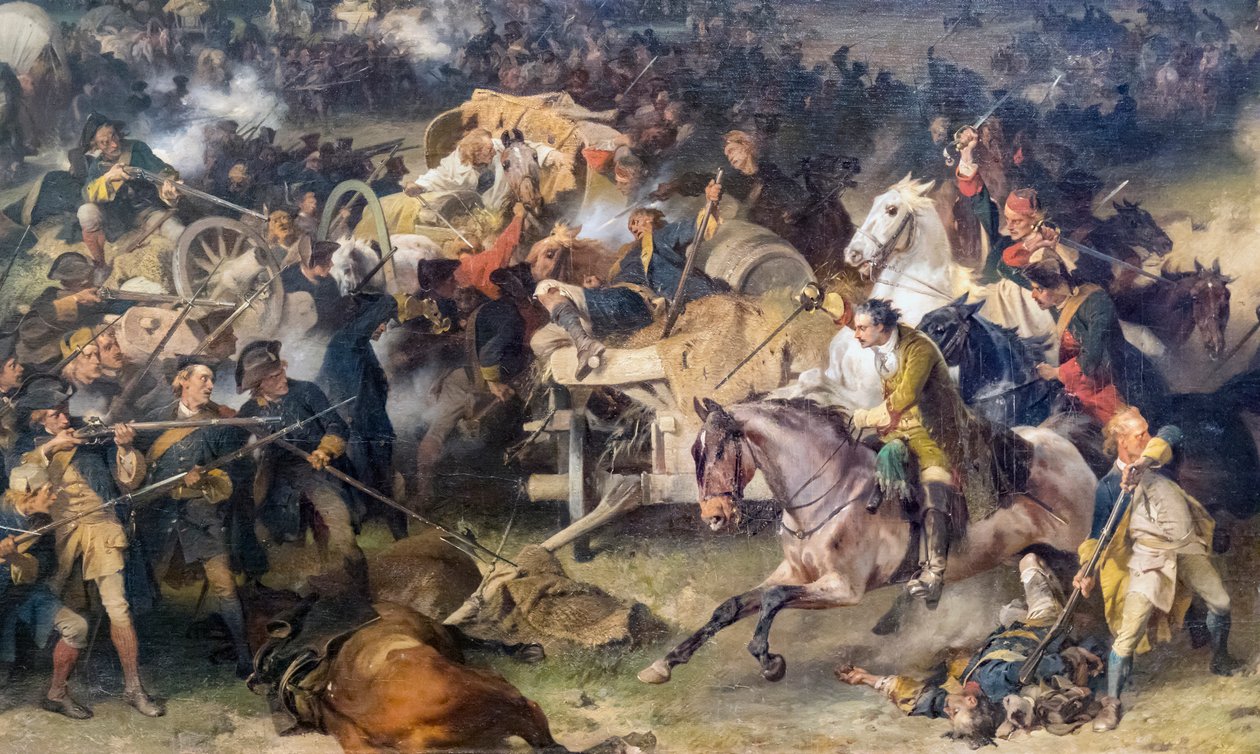 Batalha de Lesnaya de Alexander von Kotzebue