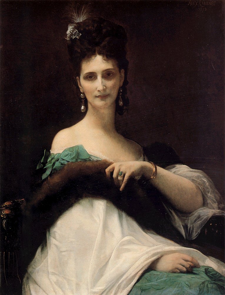 Condessa De Keller de Alexandre Cabanel