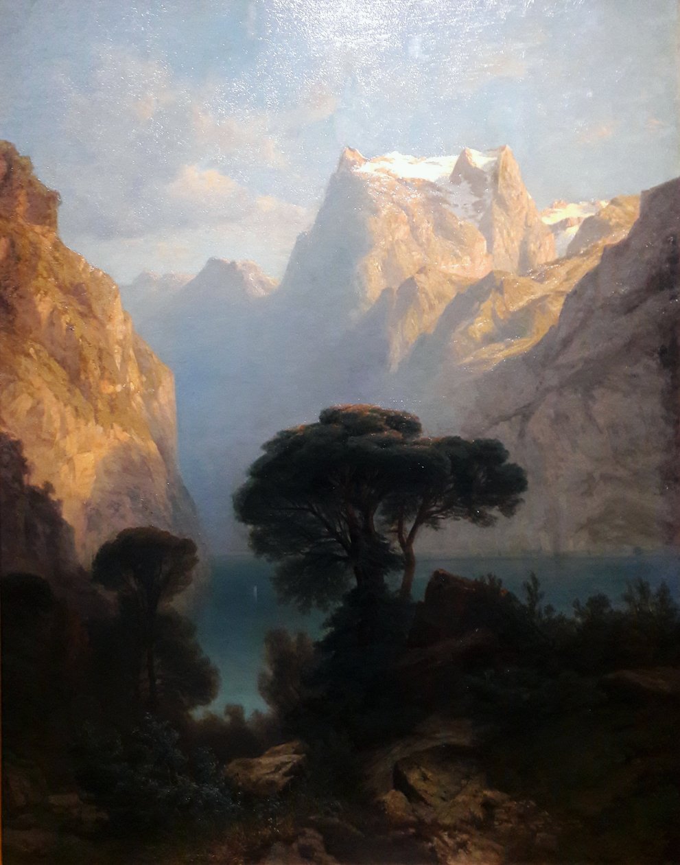 lago de Lucerna de Alexandre Calame