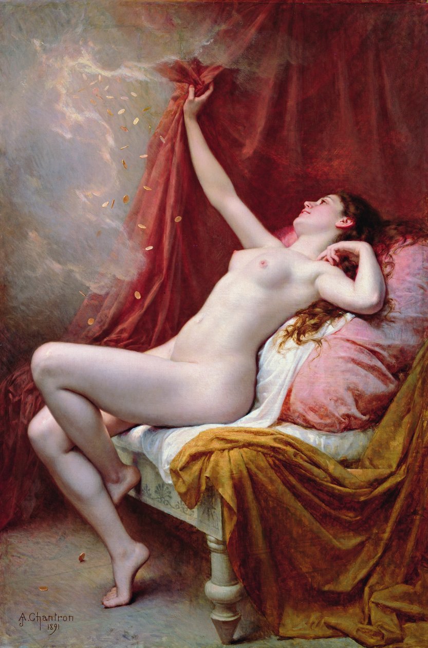 Danae, 1891 de Alexandre Jacques Chantron