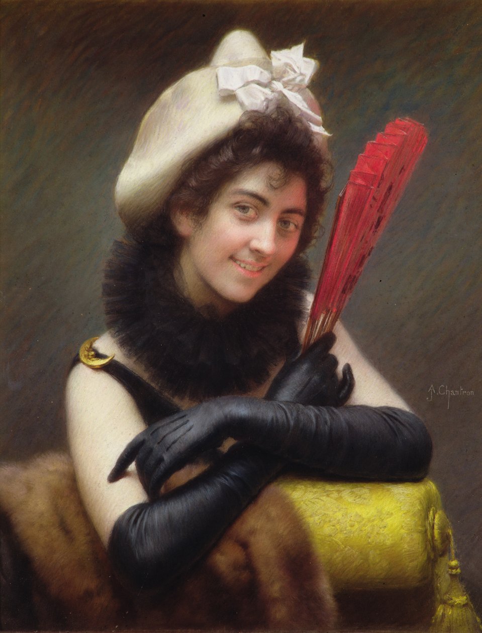 A coquete de Alexandre Jacques Chantron