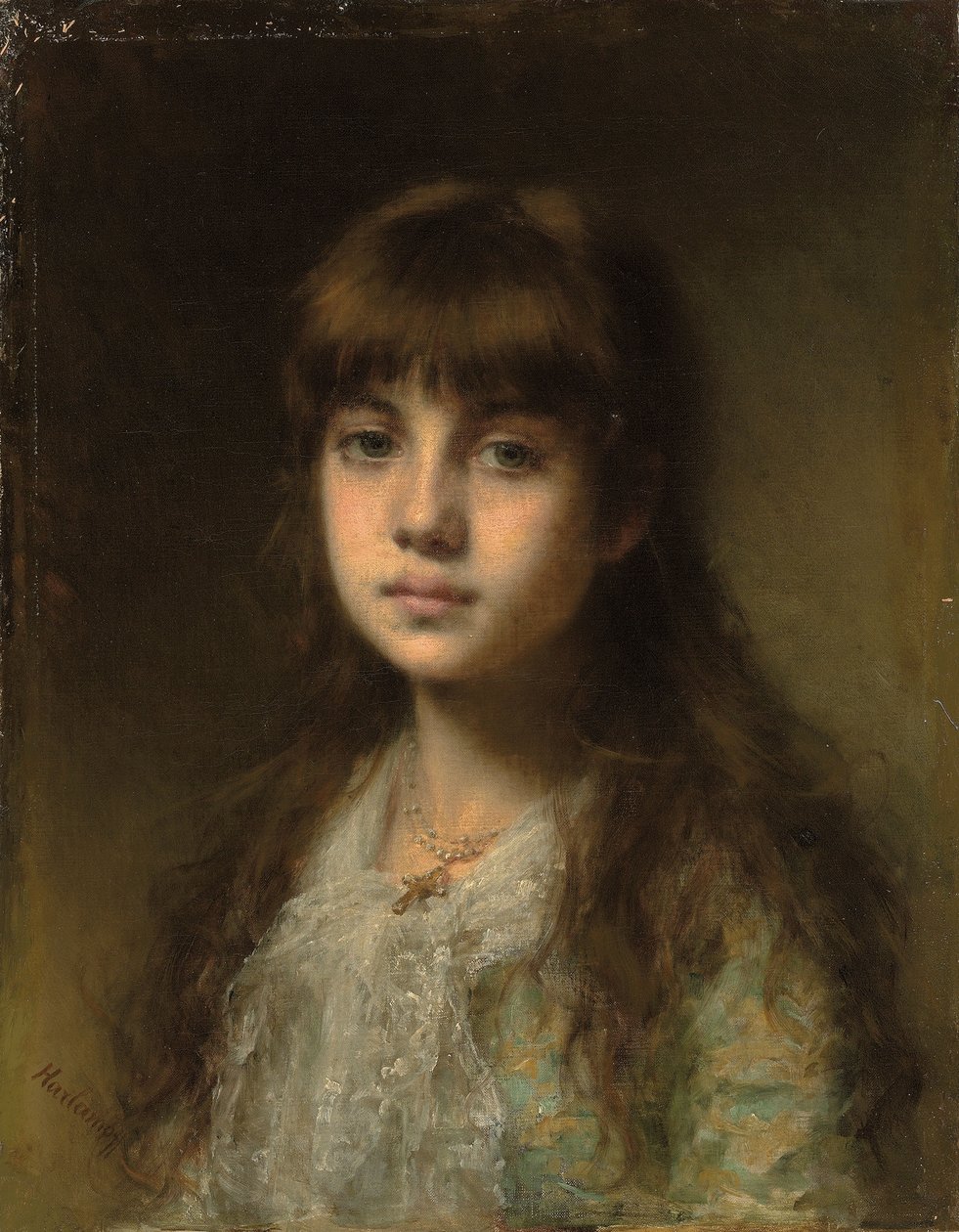 The Young Model, de Alexei Alexevich Harlamoff