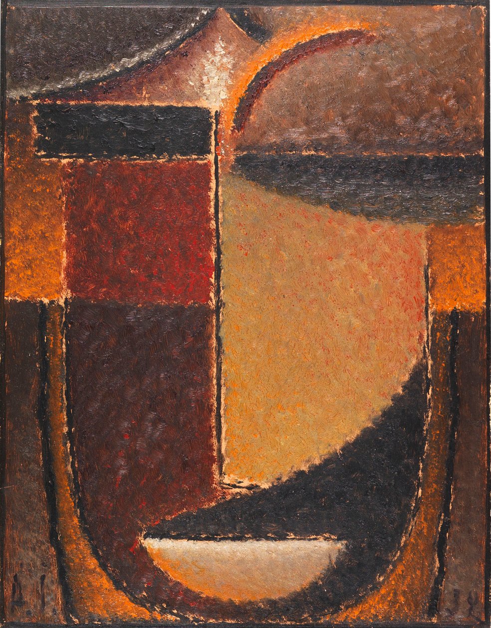 Cabeça abstrata: Oriente, 1932. de Alexei Javlensky von