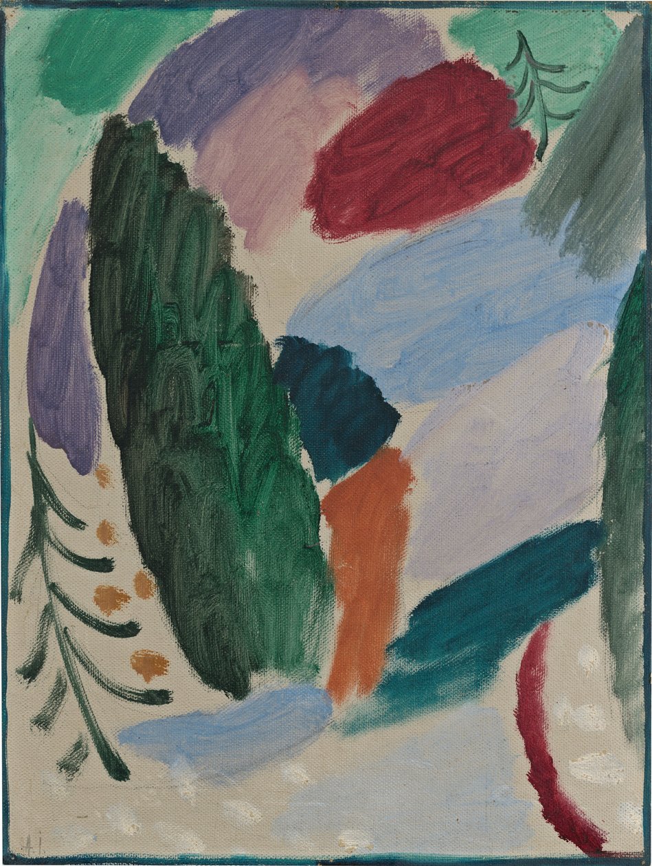 Dia gelado, 1915. de Alexej von Jawlensky