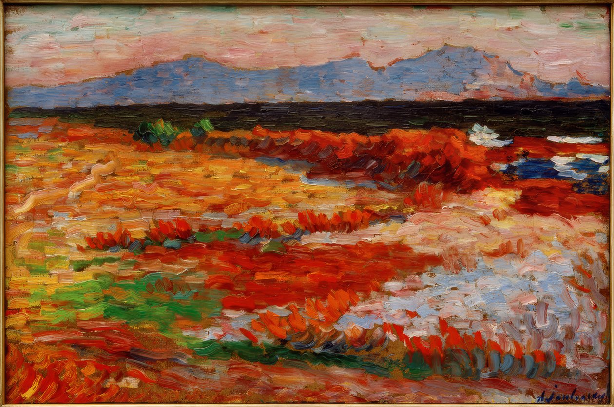 A. v. Jawlensky, Mediterrâneo em Marselha de Alexej von Jawlensky