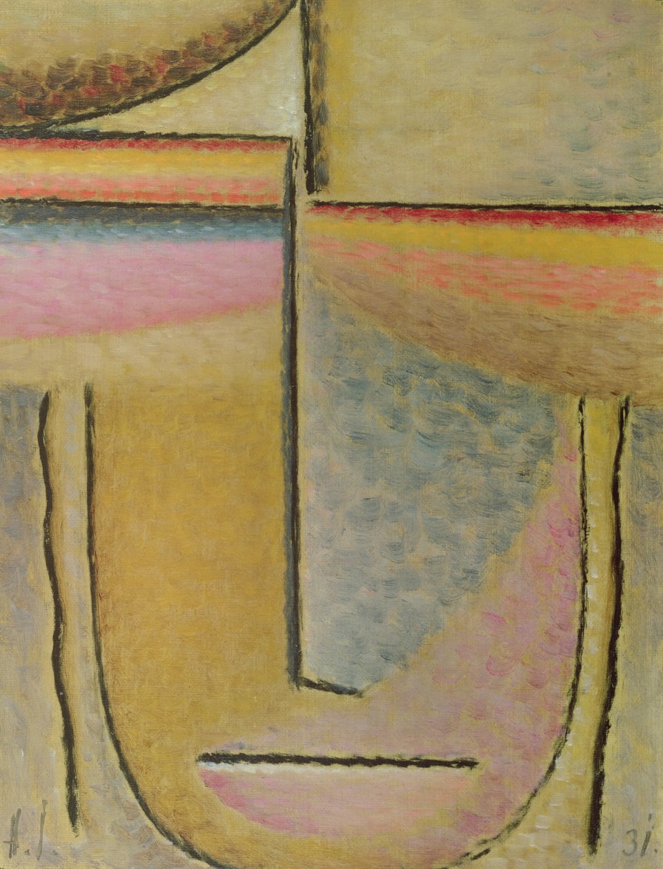 Parthenon, 1932 de Alexej von Jawlensky