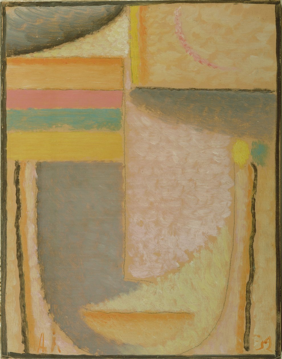O Último Raio, 1931 de Alexej von Jawlensky