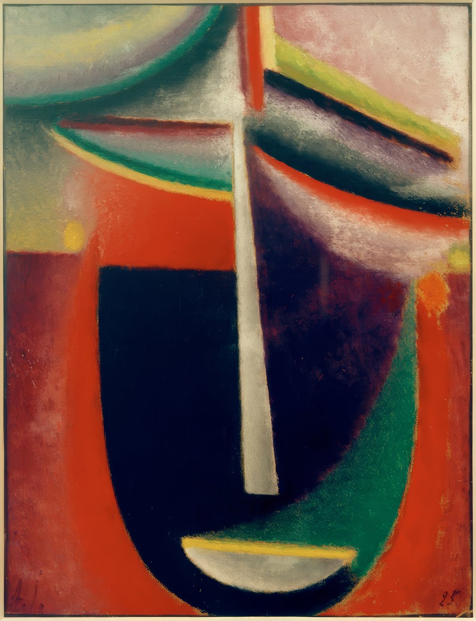Cabeça abstrata: mistério de Alexej von Jawlensky