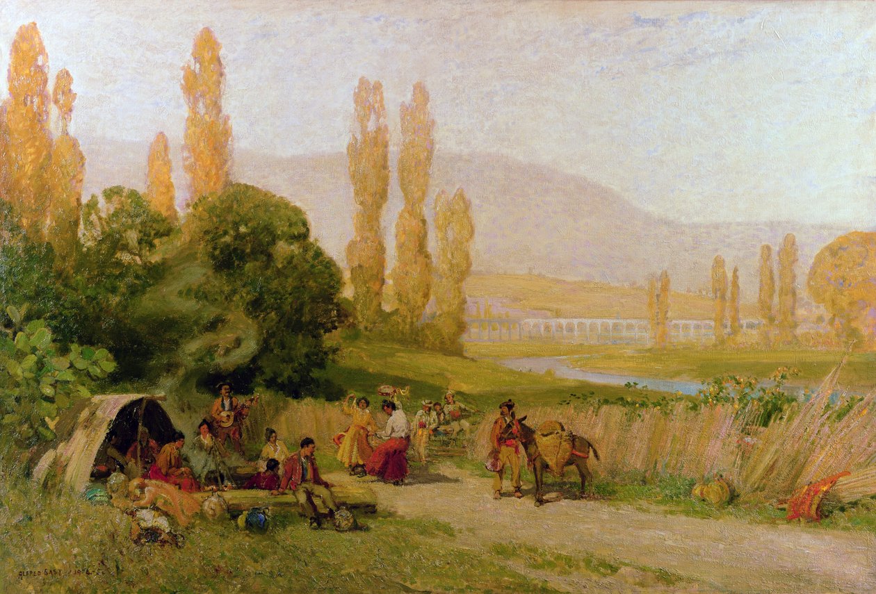 Algeciras, 1904 de Alfred East