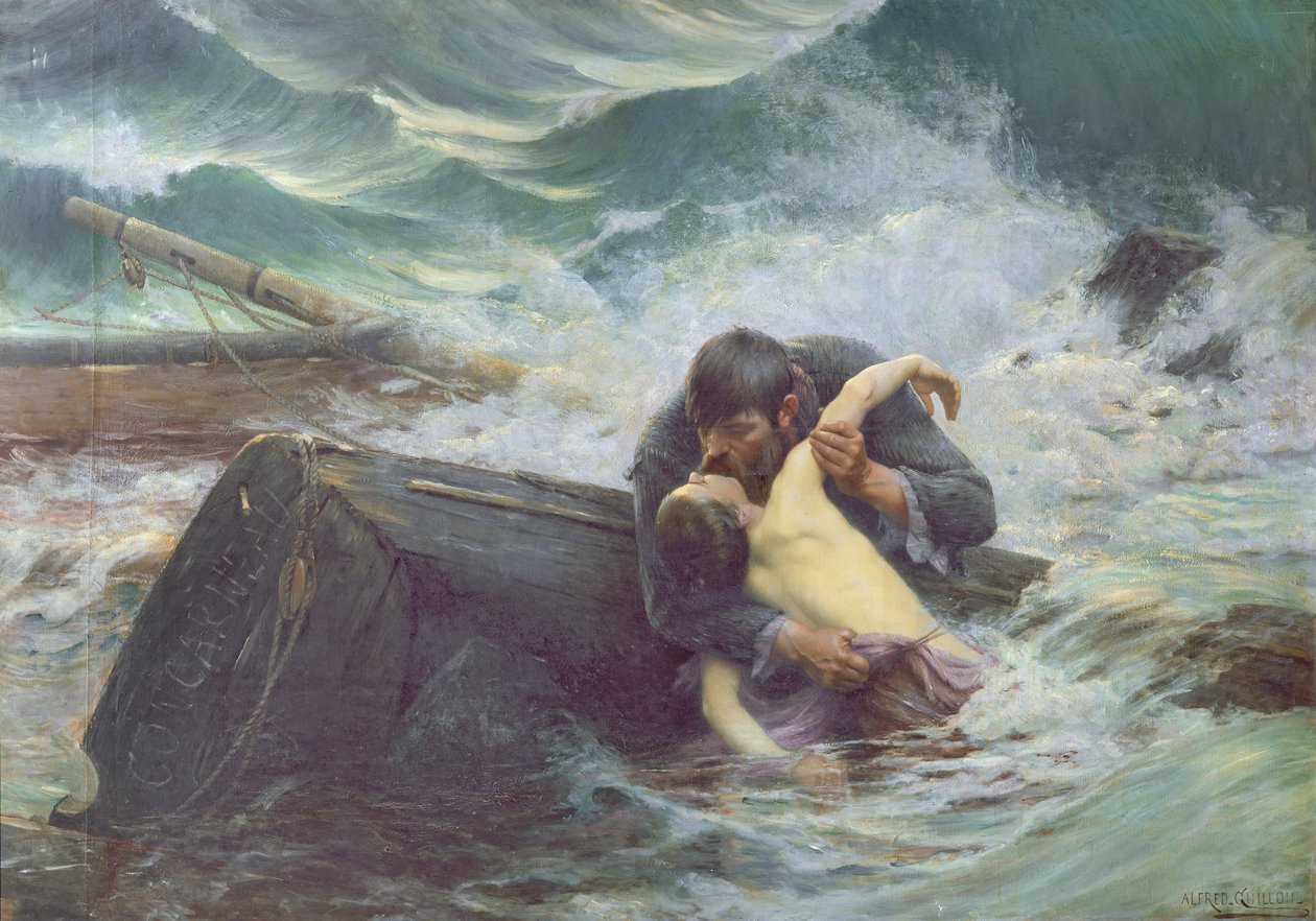 Adeus, 1892 de Alfred Guillou