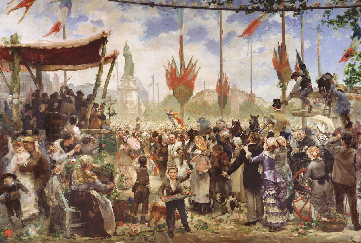 14 de julho de 1880, 1882 de Alfred Roll