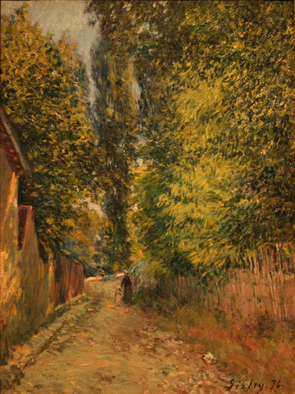 Arredores de Louveciennes de Alfred Sisley