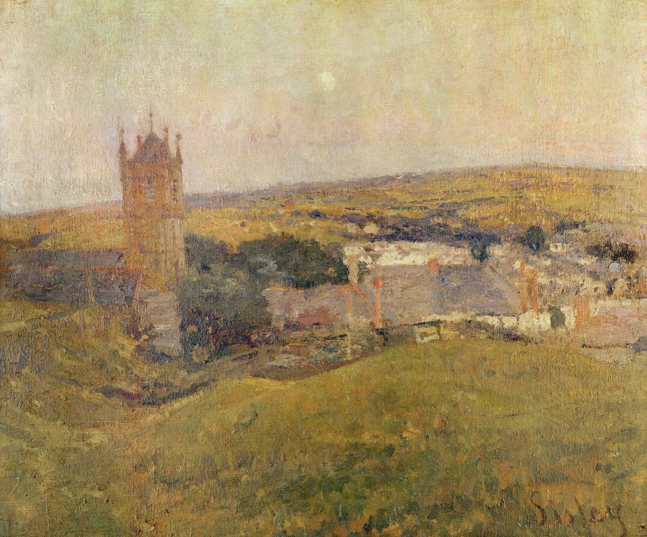 Primavera na Inglaterra, de Alfred Sisley