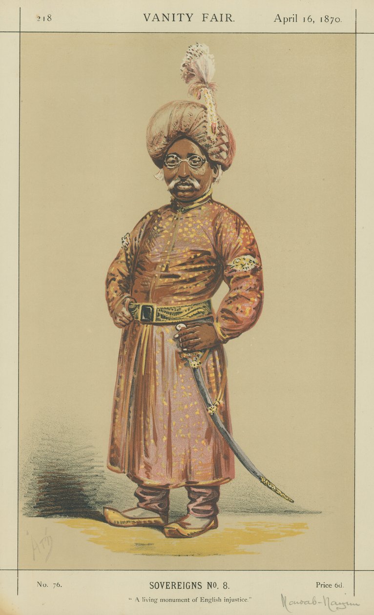 O Nawab Nazim de Bengala, Behar e Orissa de Alfred Thompson