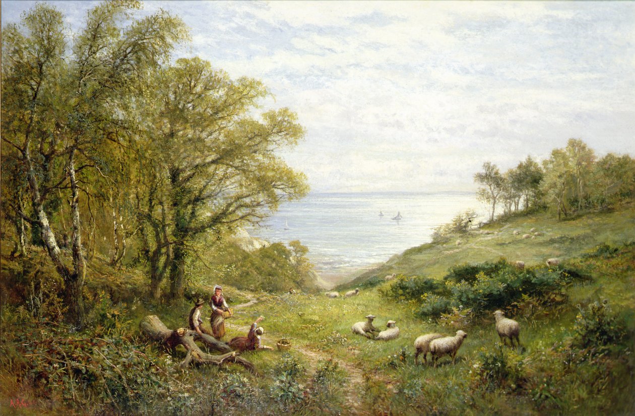 Pelo Mar de Alfred Augustus Glendening