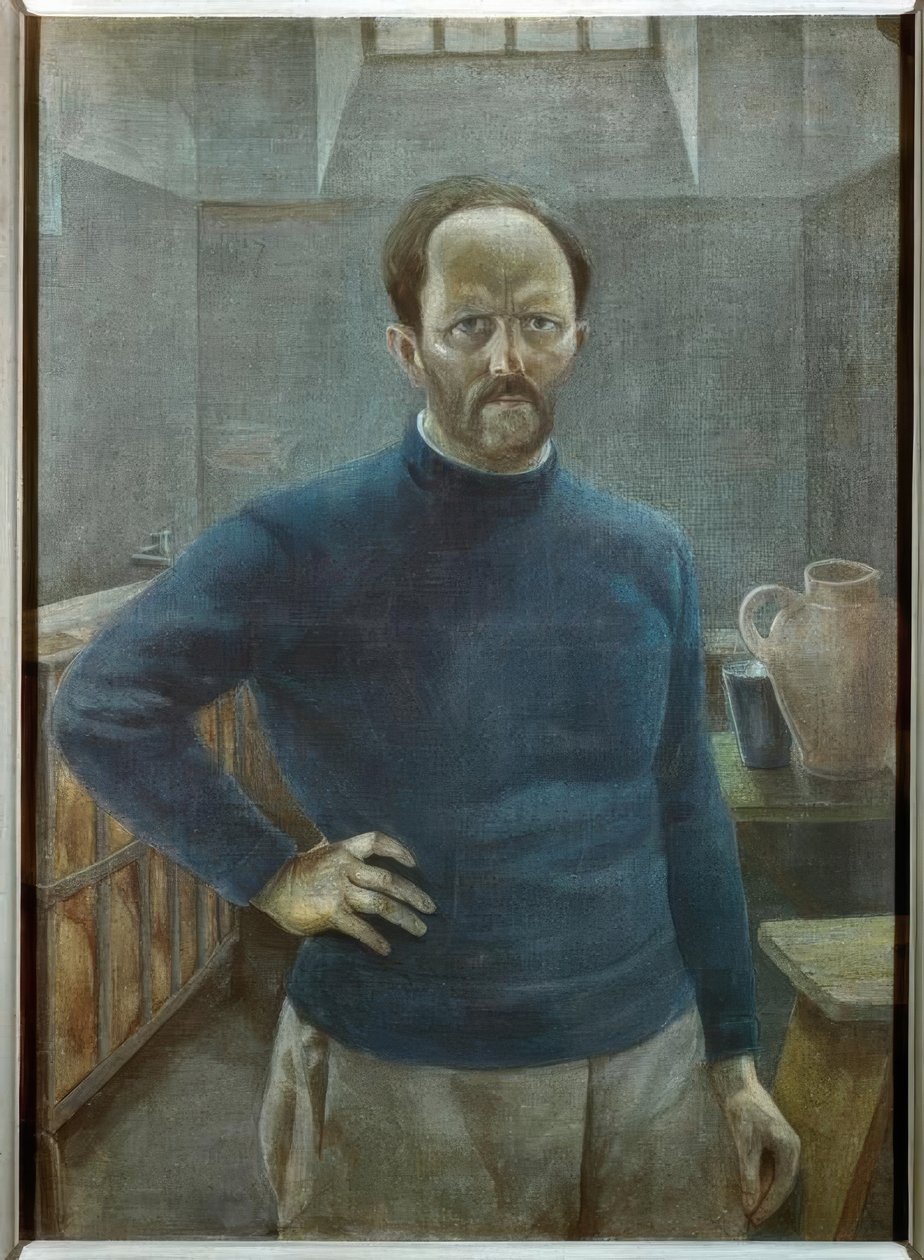 Auto-retrato na prisão de Alfred Frank