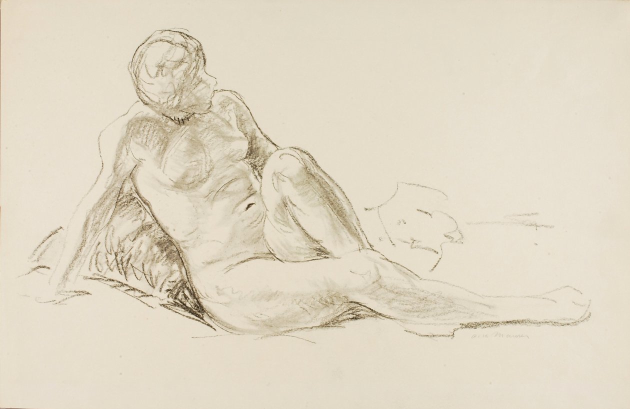 Nu reclinado de Alfred H. Maurer