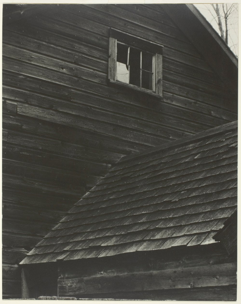 Celeiro - Lago George de Alfred Stieglitz